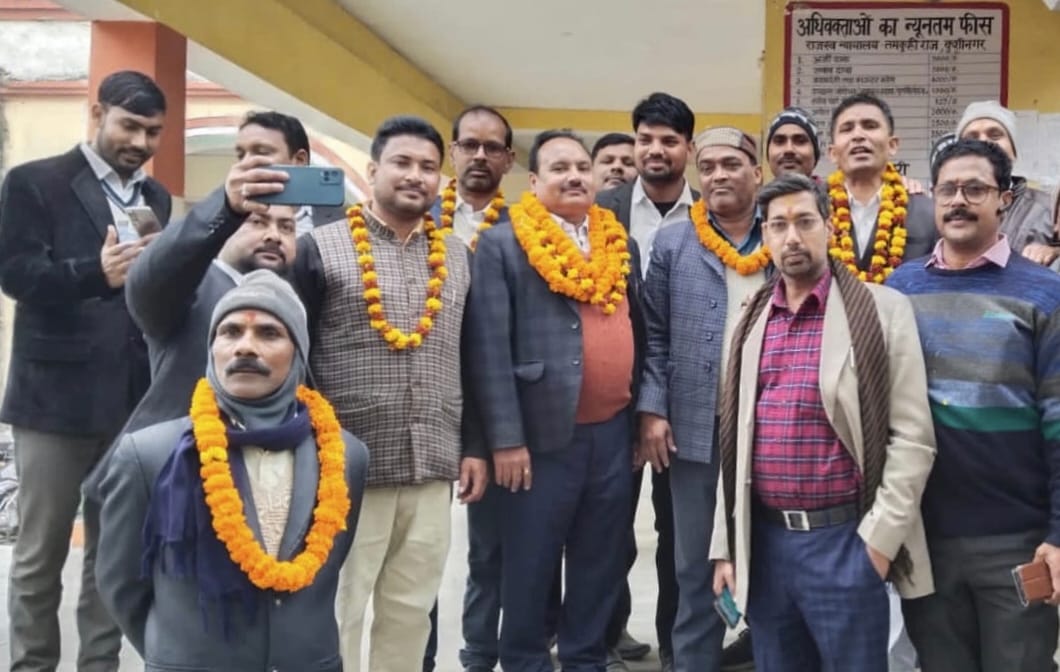 Tehsil Bar: Ashok elected president and Shambhu elected general secretary.
