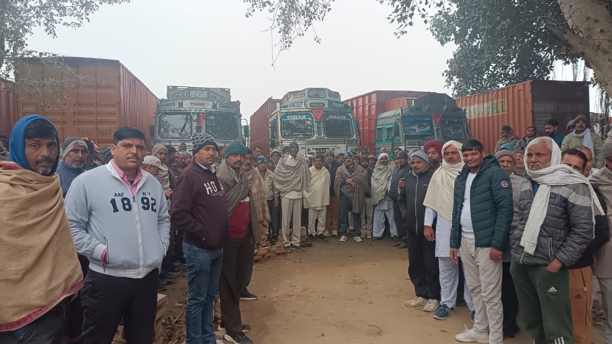 Truck drivers expressed anger over new hit and run law