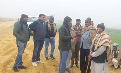 Villagers demanded construction of underpass, officials reached the spot