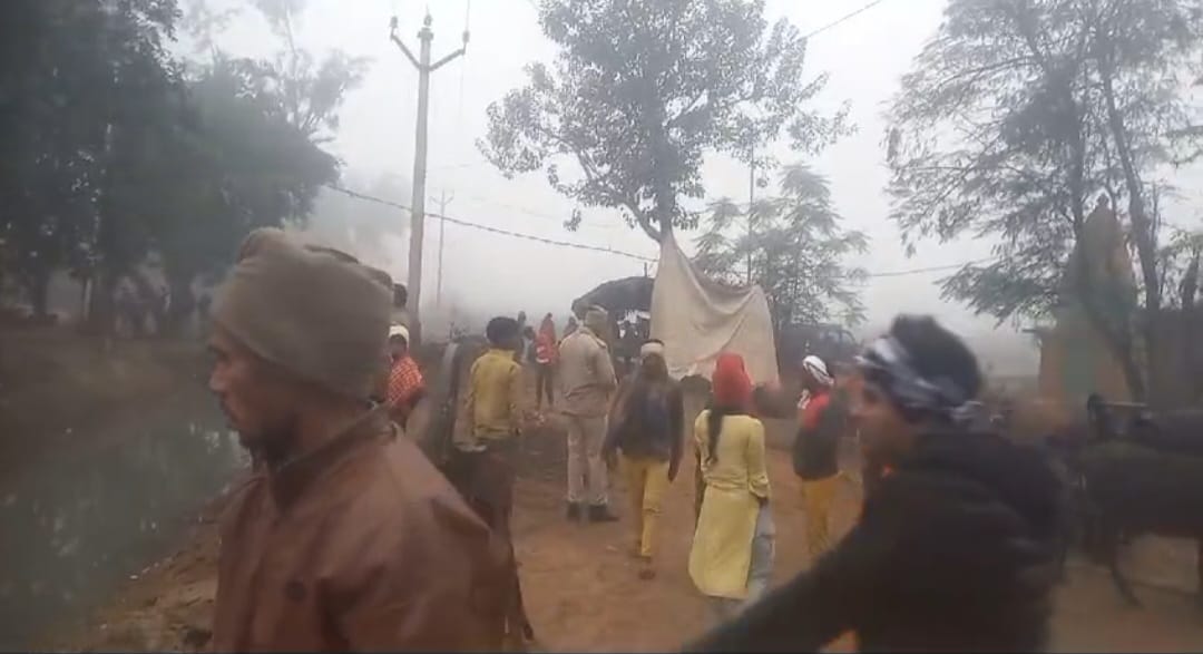 Remains of banned animal washed up in Kauriaganj, commotion