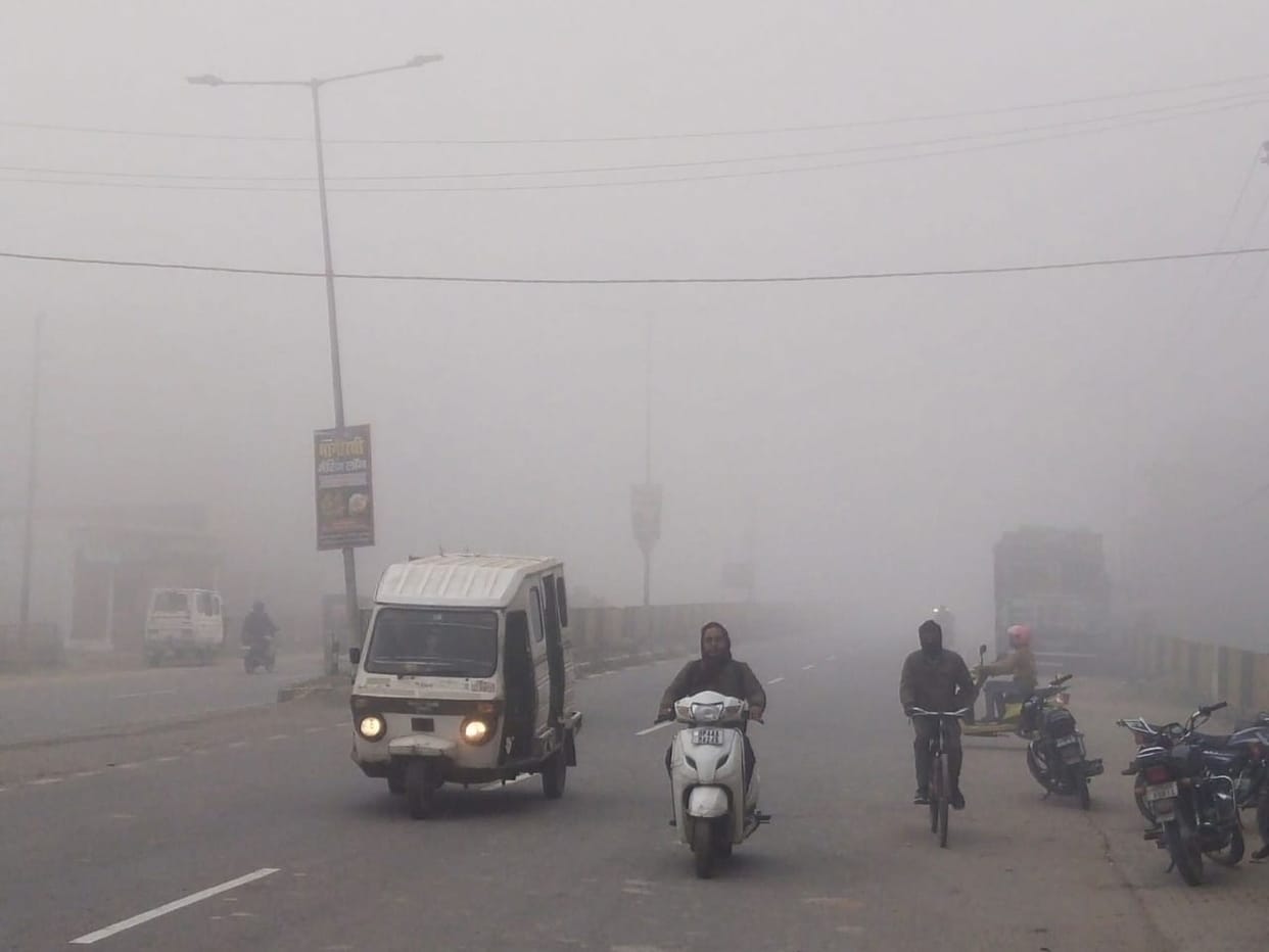 Cold wind blows at double the speed