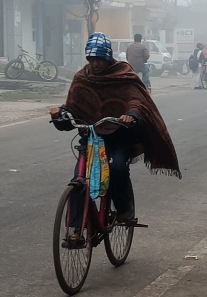 The mercury dropped further, the valley remained wrapped in fog