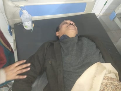 Firing on businessman's car, narrow escape