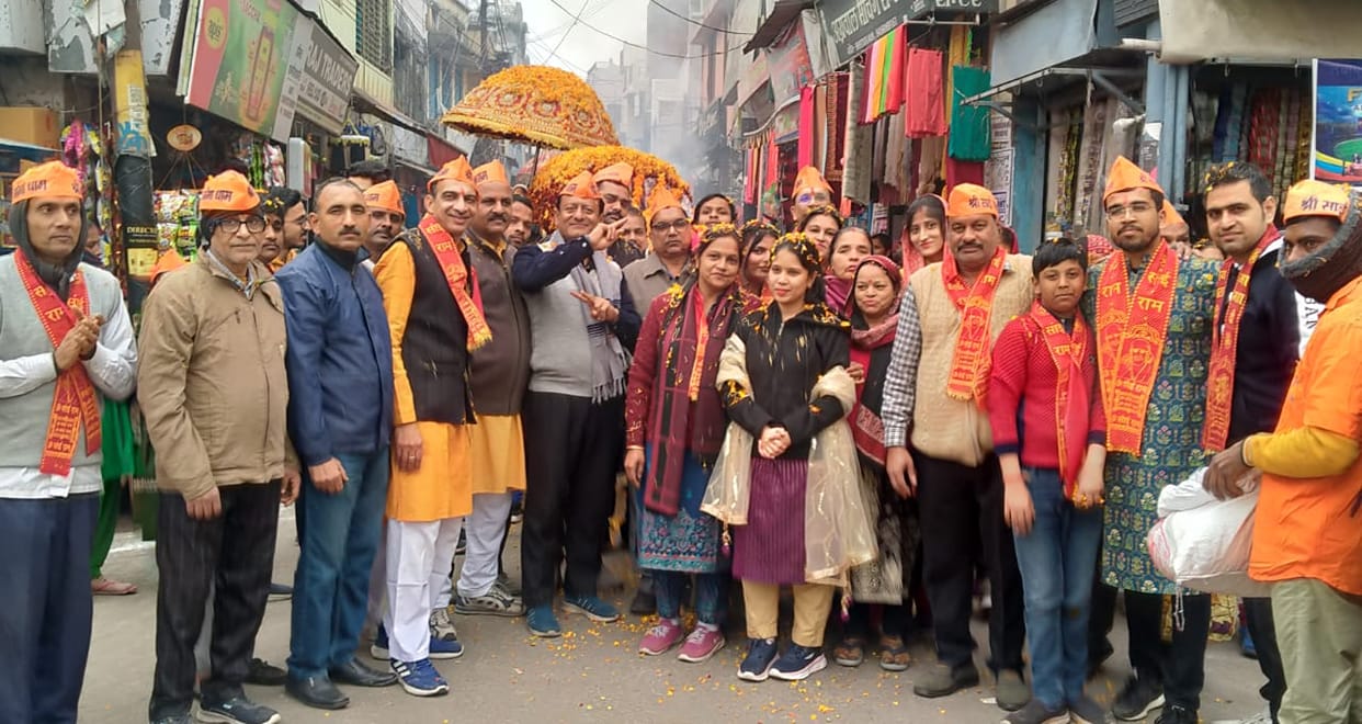 Sai devotees take out grand Sai Palki Yatra with much fanfare