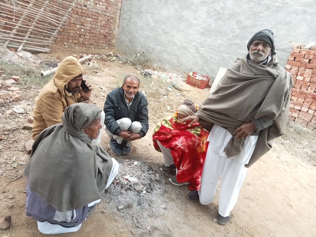 Monday was the coldest day of the season in Fatehabad.