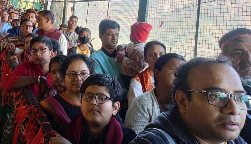 Purnagiri Dham: Darshan of Mata Rani after hours of waiting