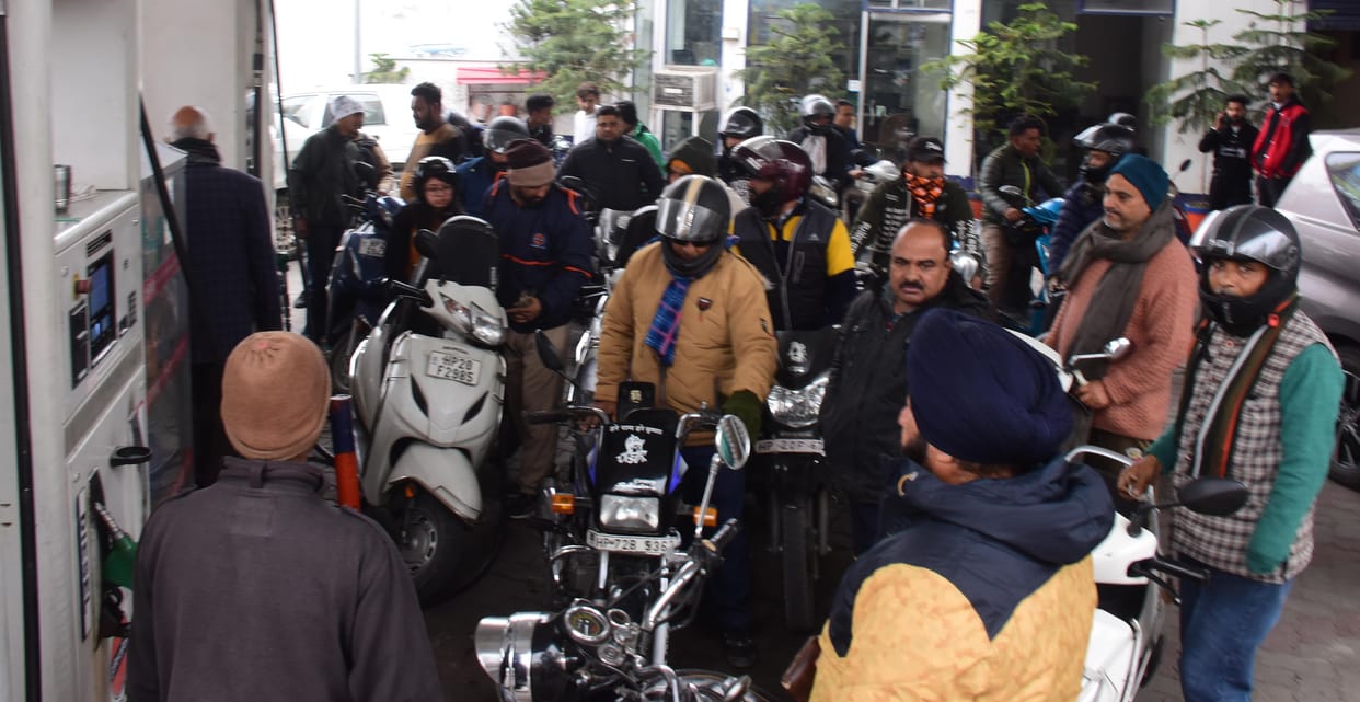 pumps run out of oil, wheels of HRTC buses may stop from tomorrow