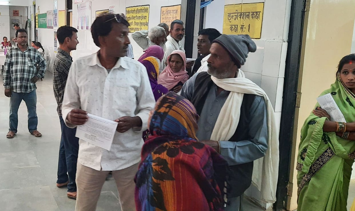 Most of the patients suffering from cold and cough in hospitals