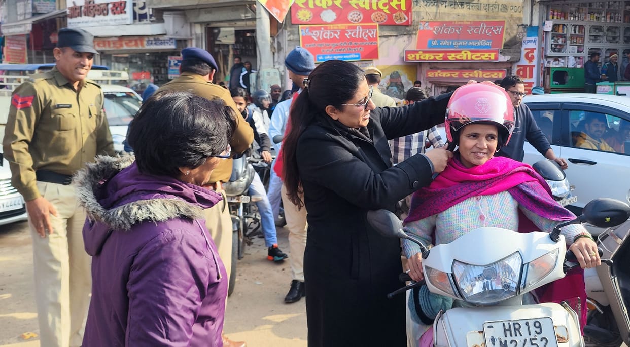 Belts were given to 100 cows and reflector tape was put on 600 vehicles.