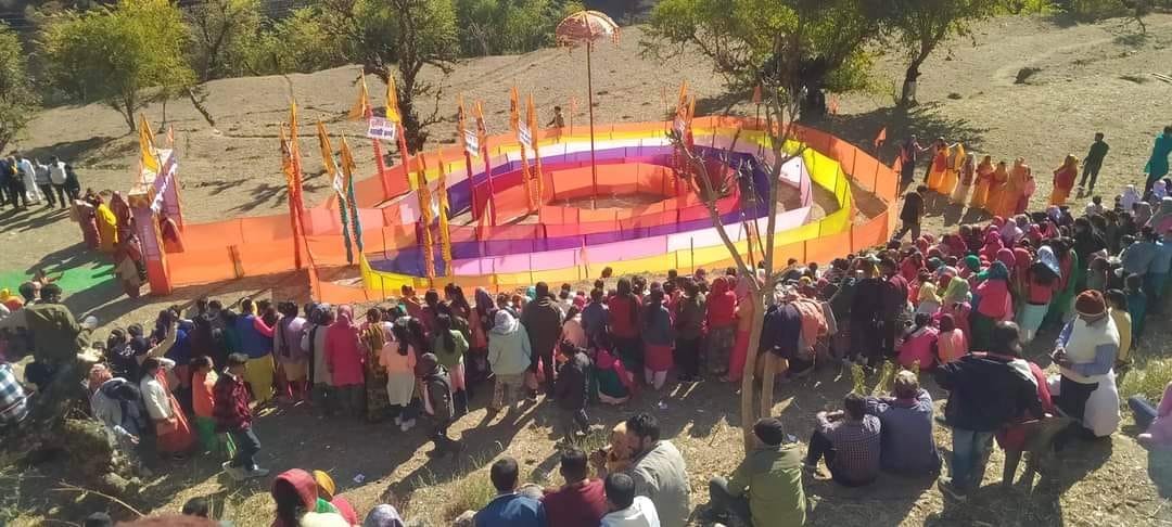 Chakravyuh piercing staged in Kirsal village