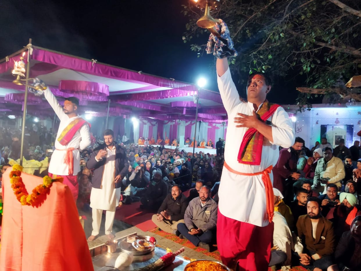 Satluj Aarti started on the lines of Haridwar