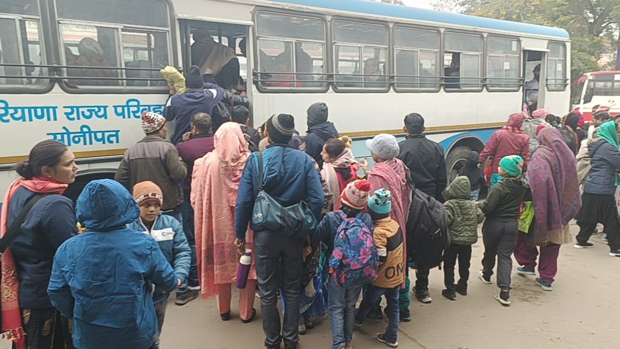 Passengers kept wandering for buses due to strike