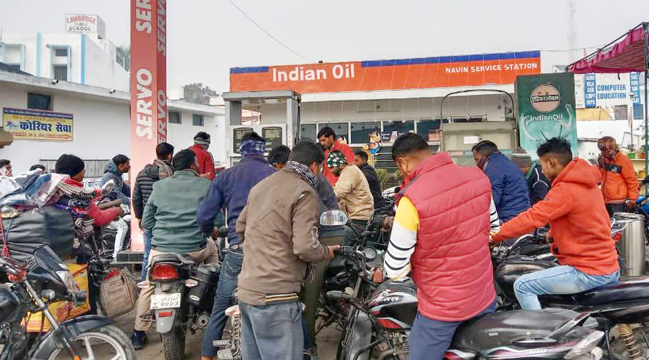 Situation worsened due to drivers' strike, diesel and petrol ran out at many pumps
