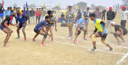 Ambiapur team won in Kabaddi