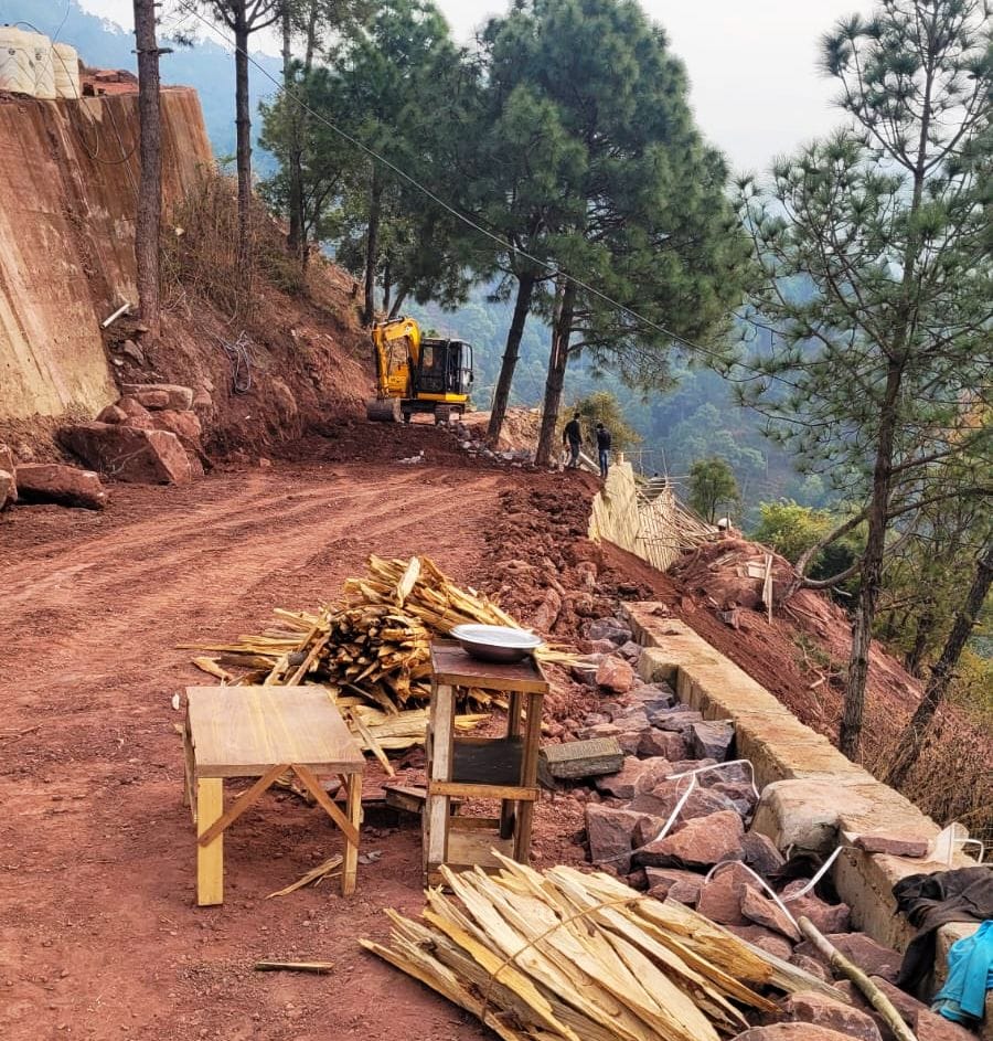 Work of Himuda Colony being built worth Rs 100 crore started in Dharampur