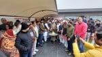 फोटो 31. सोनीपत के सेक्टर-8 स्थित कार्यालय में कार्यकर्ताओं के साथ राज्यसभा सांसद के जन्मदिन पर