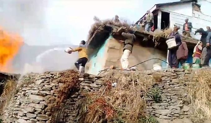 Homes turned into piles of ashes in no time