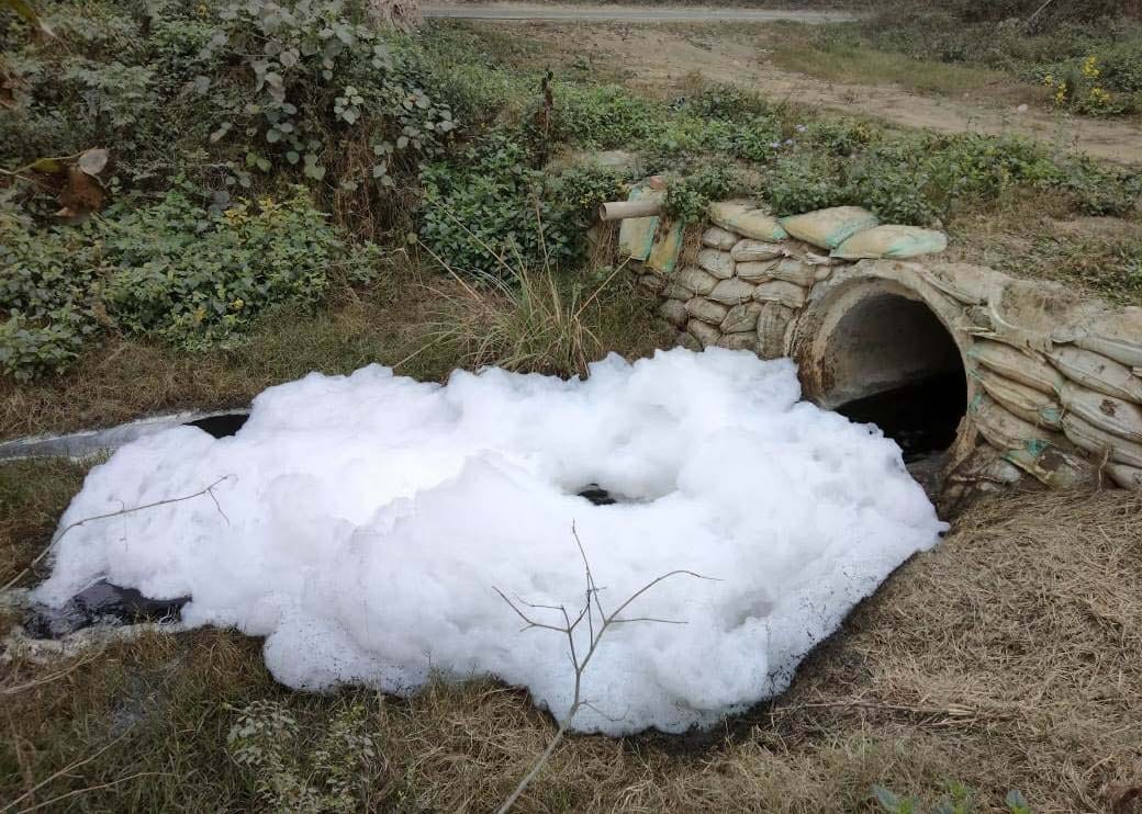 Video of pouring contaminated water into Phuldhara drain goes viral