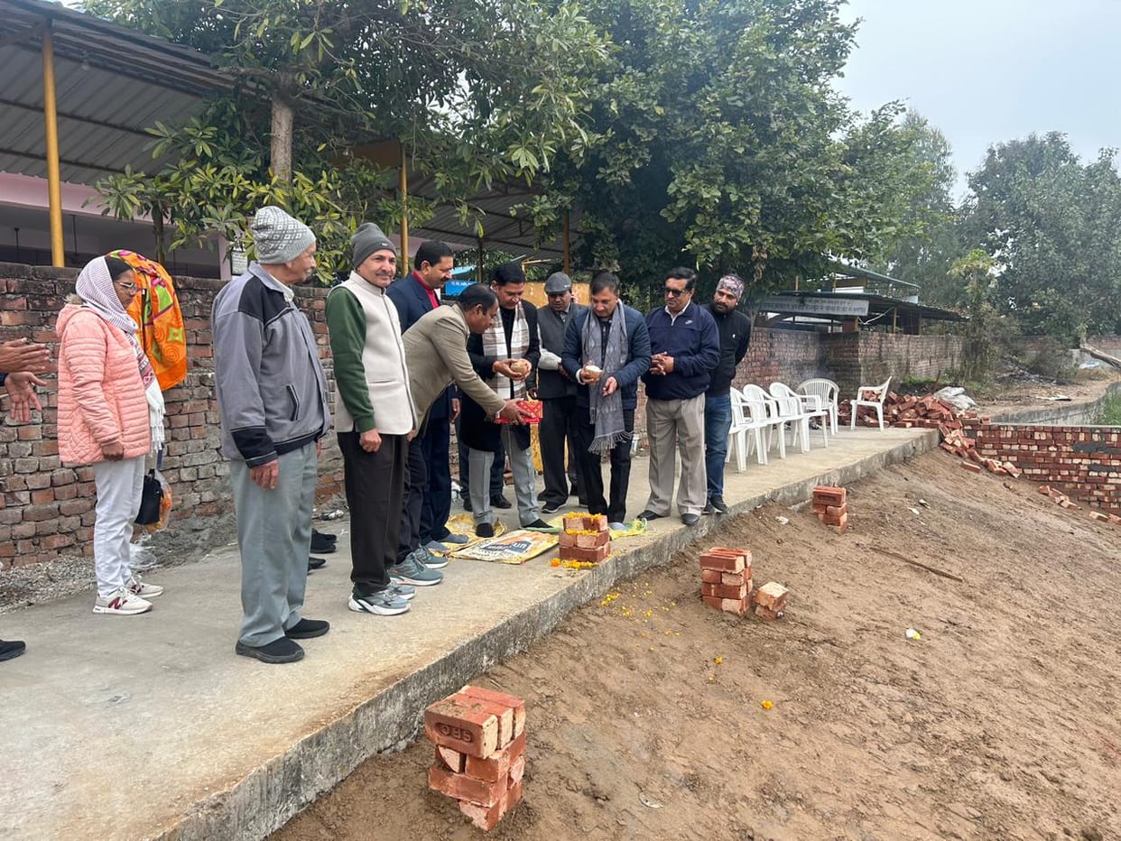 Now devotees will be able to come and worship on Saraswati river in Mohan Nagar.