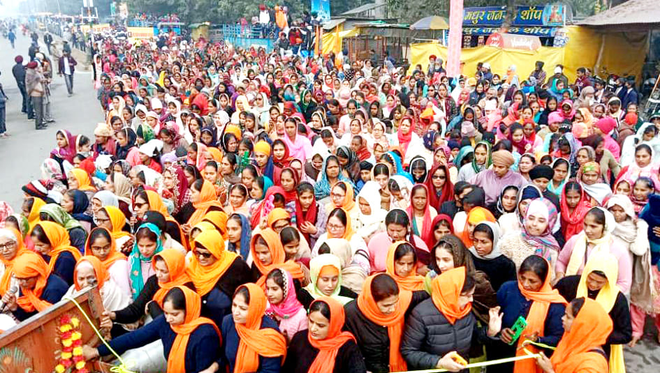 City kirtan taken out on Prakash Parv