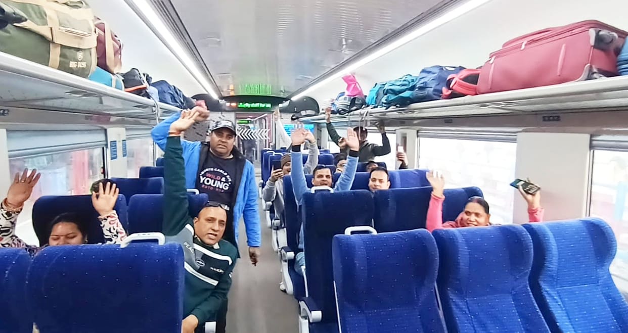 Vande Bharat's route changed on the very first day