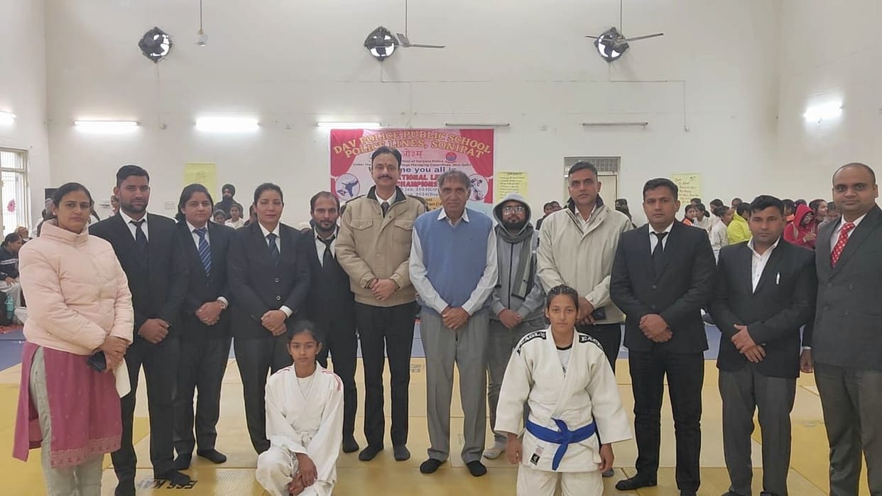DAV Judo National Competition: Haryana players showed strength, won medals