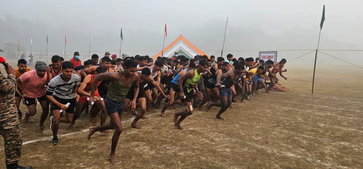 927 candidates ran for Agniveer, medical done