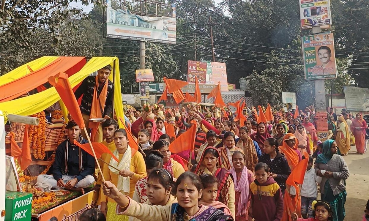 Ramlala Pran Pratistha: Kalash Yatras taken out at many places