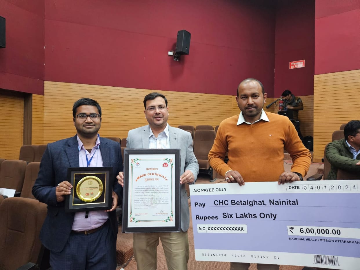Betalghat and Garampani CHC got award