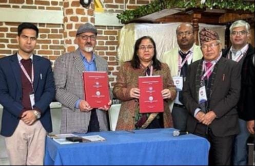 DDU signs MoU with four universities of Nepal in three days