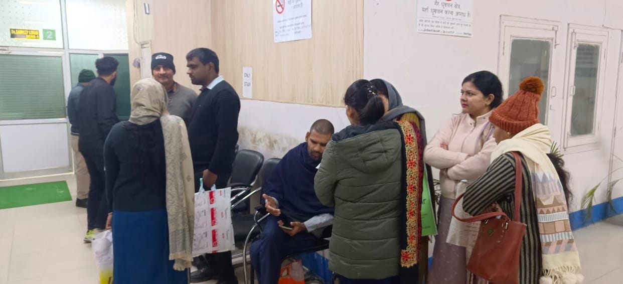 Civil hospital got 14 corona warriors