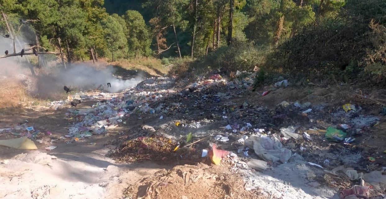 Dumping zone could not be made for garbage disposal in Gangolihat