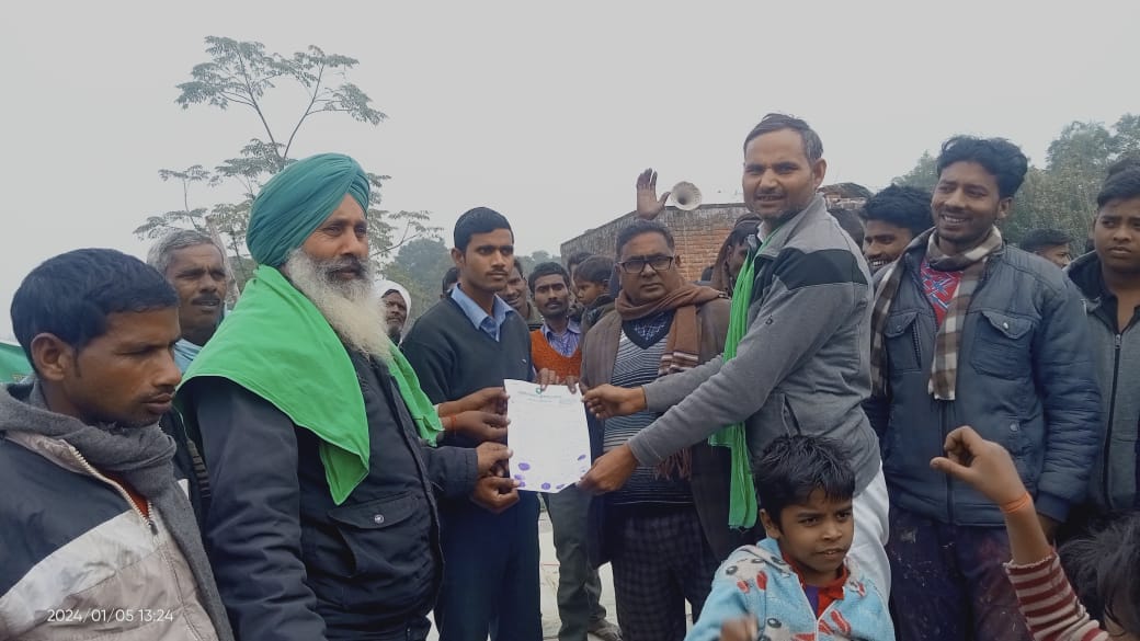 Connections connected after protest, electricity received after 10 days