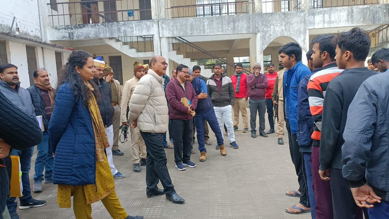 Delay in construction of hostel along with use of substandard material.