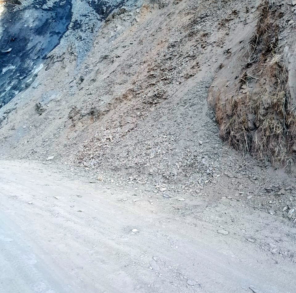 Debris could not be removed from the source of drinking water scheme, anger