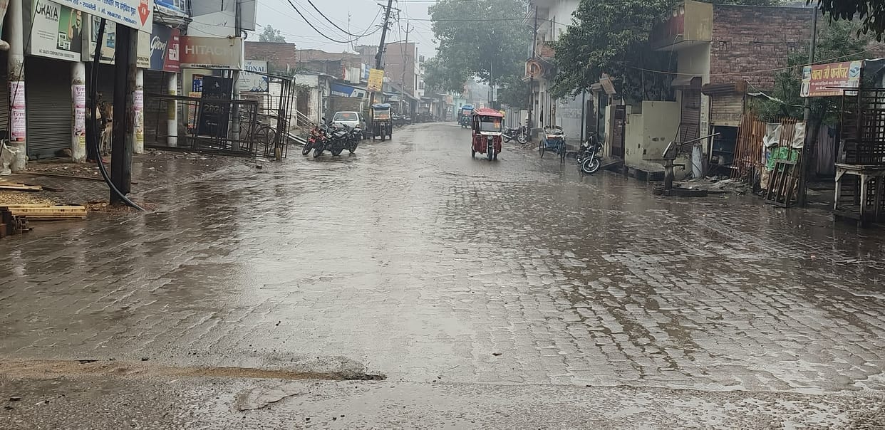 increased chill due to rain and wind