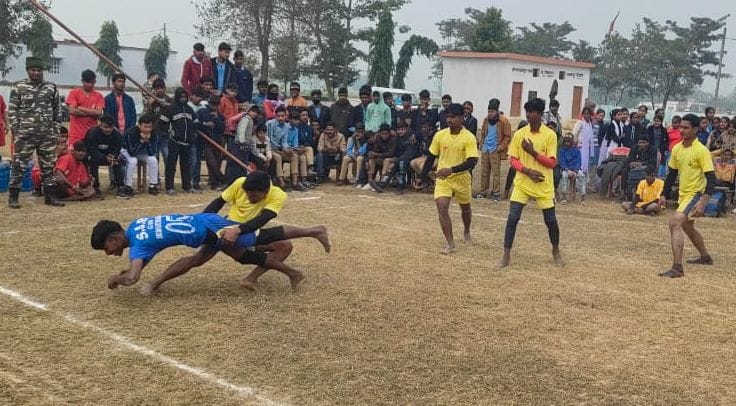 Shohratgarh team won the Kabaddi competition