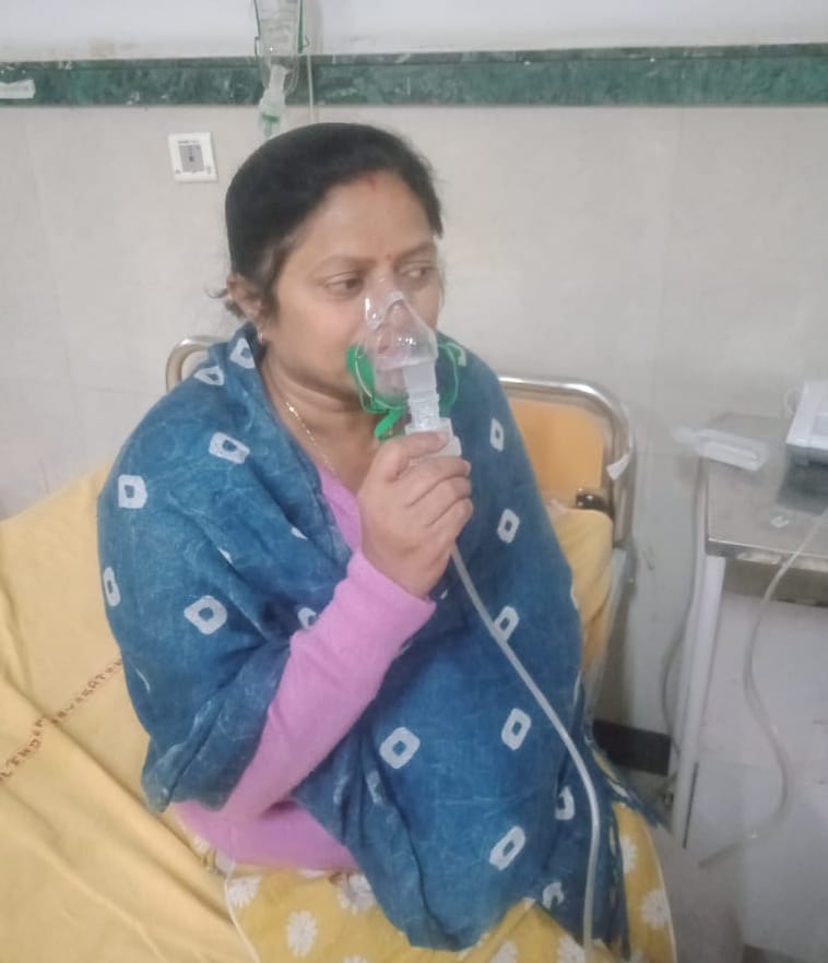 OPD of respiratory patients doubled in a week