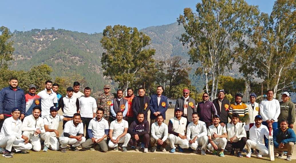 Service XI Rudraprayag team won the inaugural match