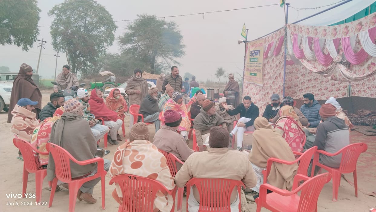 Opposition to the pipeline approved from Major Canal to Dera