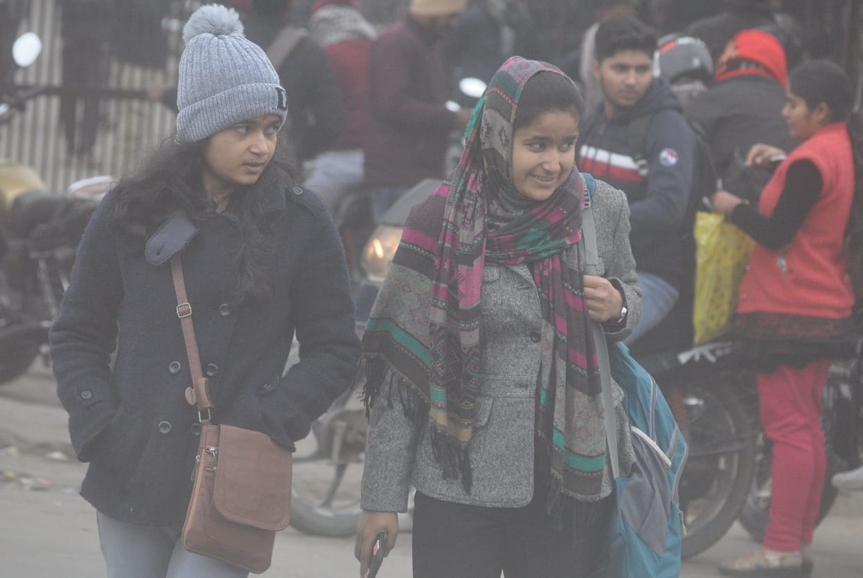 There has been no sunshine for four days, the chill continues