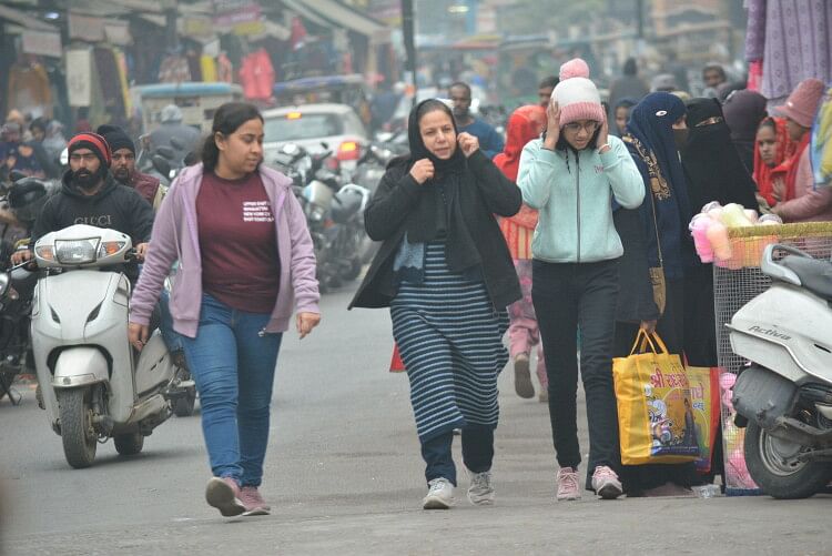 UP shivered due to melting: Mercury reached 2.4 degrees in Kanpur