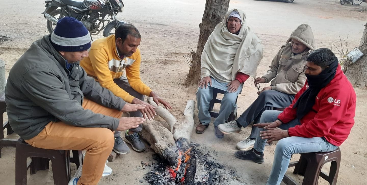 Minimum temperature stuck at six degrees, chill increased