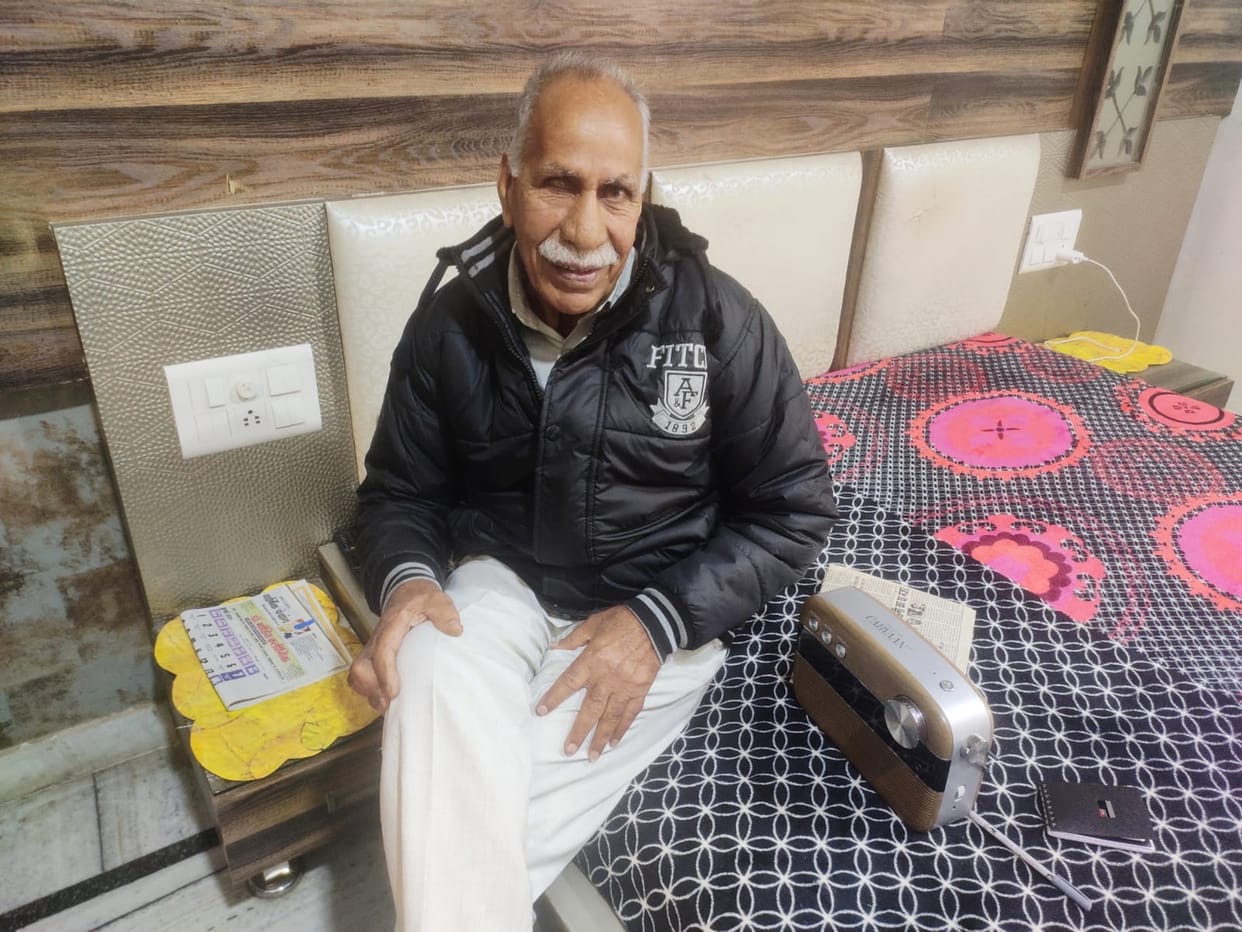Harikrishna Narang of Fatehabad had come to demolish the disputed structure by risking his job
