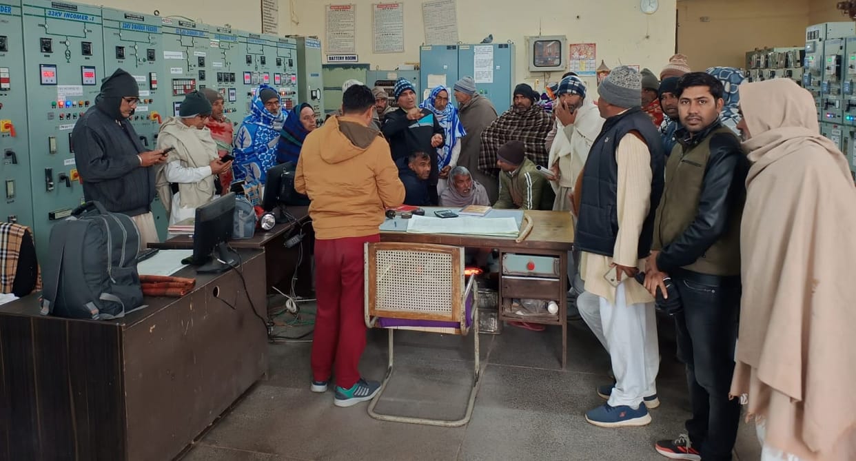 electricity shortage in the charakhi dadari sub station