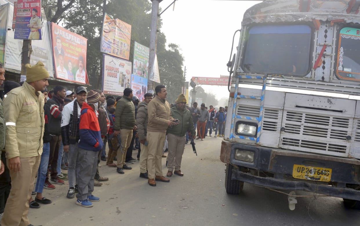 Student traveling on bicycle dies after being crushed by truck