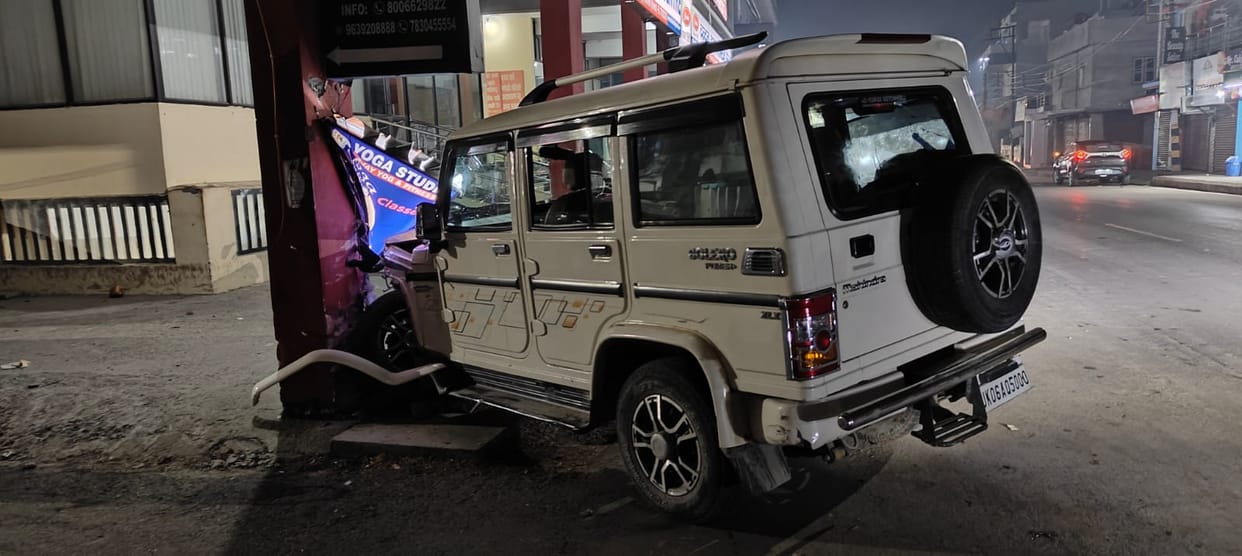 Uttarakhand News: Drunk Bolero driver collides with several vehicles in haldwani