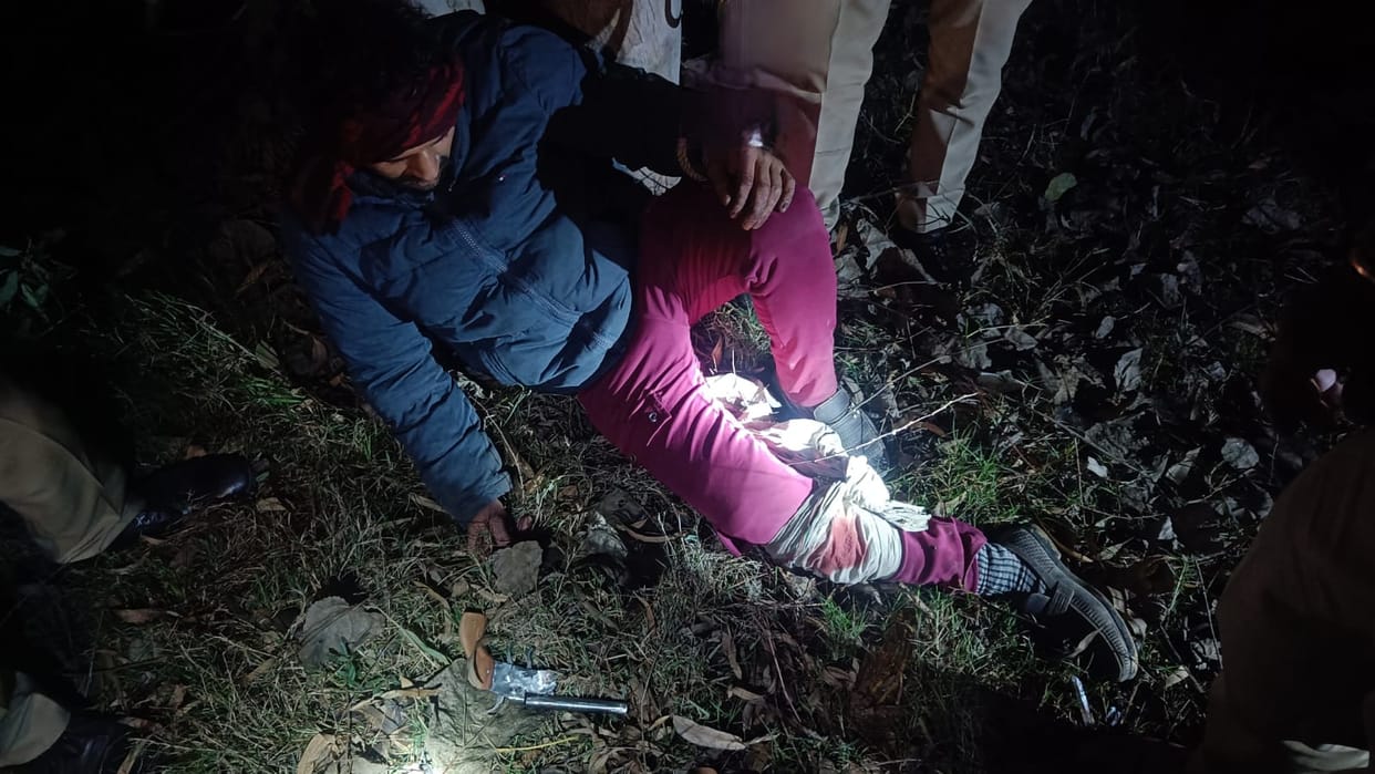 Thief who escaped from police custody injured in encounter after five hours