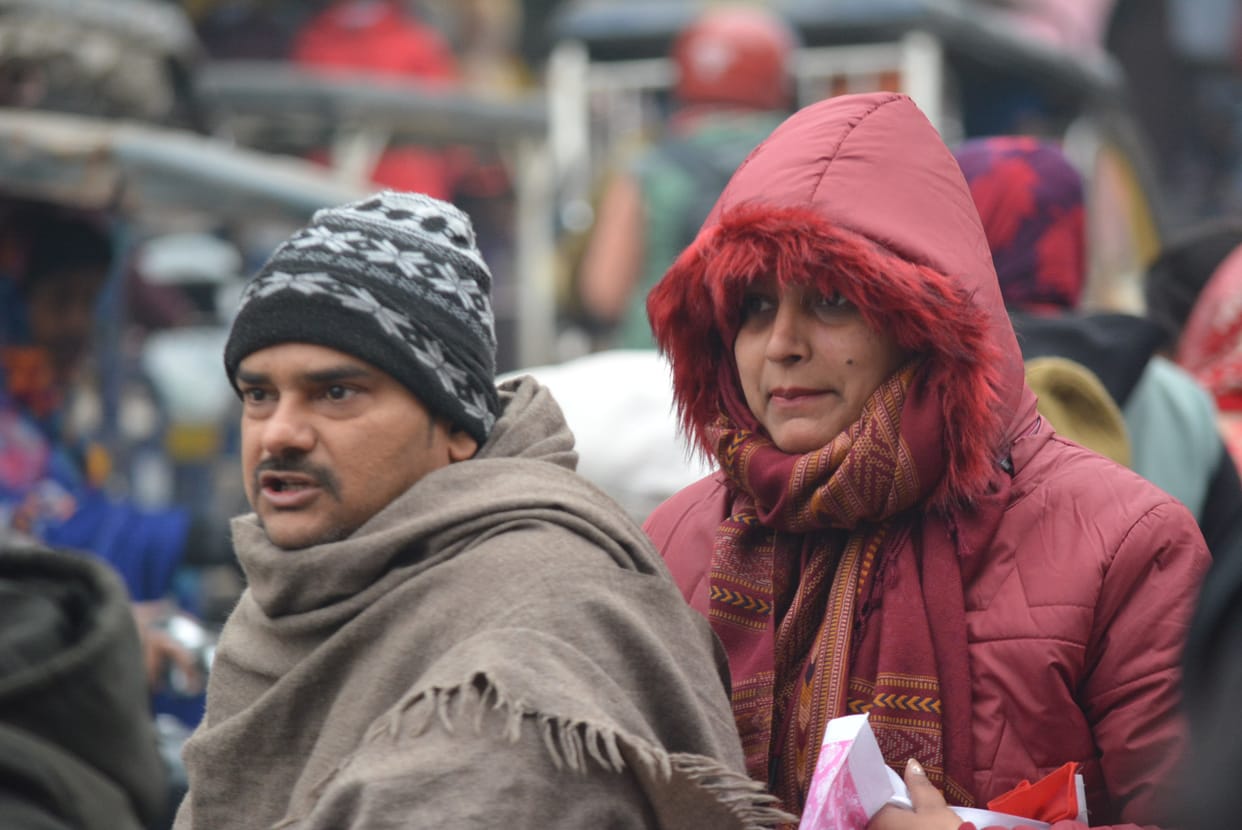 District shivering due to cold wave, temperature was 4.8 degrees