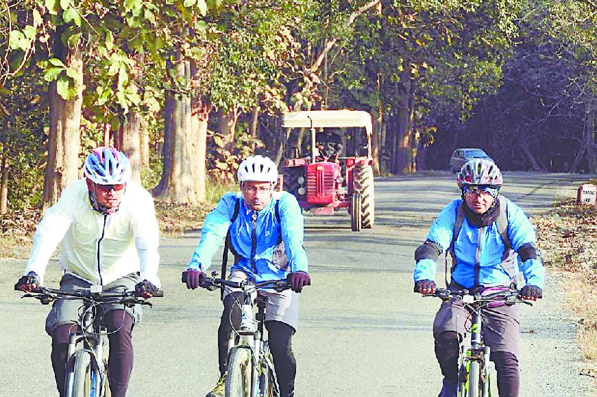 Now tourists will also enjoy cycling in Corbett Fall